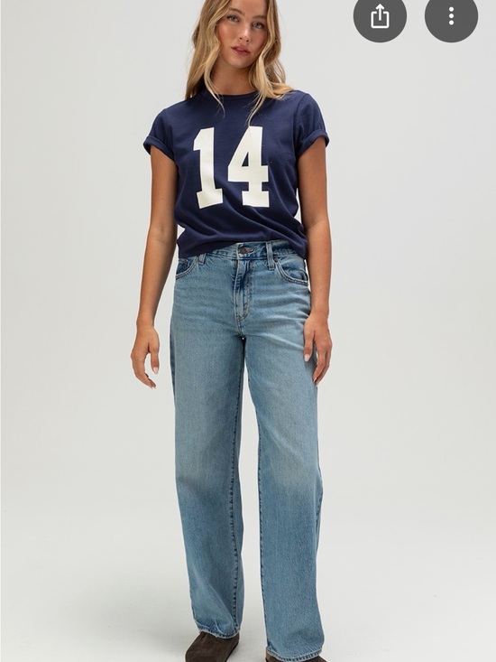 Levi's Denim - LEVI'S Premium Baggy Dad Womens Jeans - Easy Day
